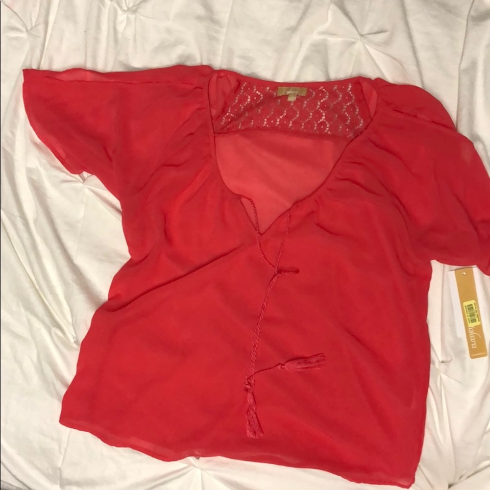 Brand new pink blouse